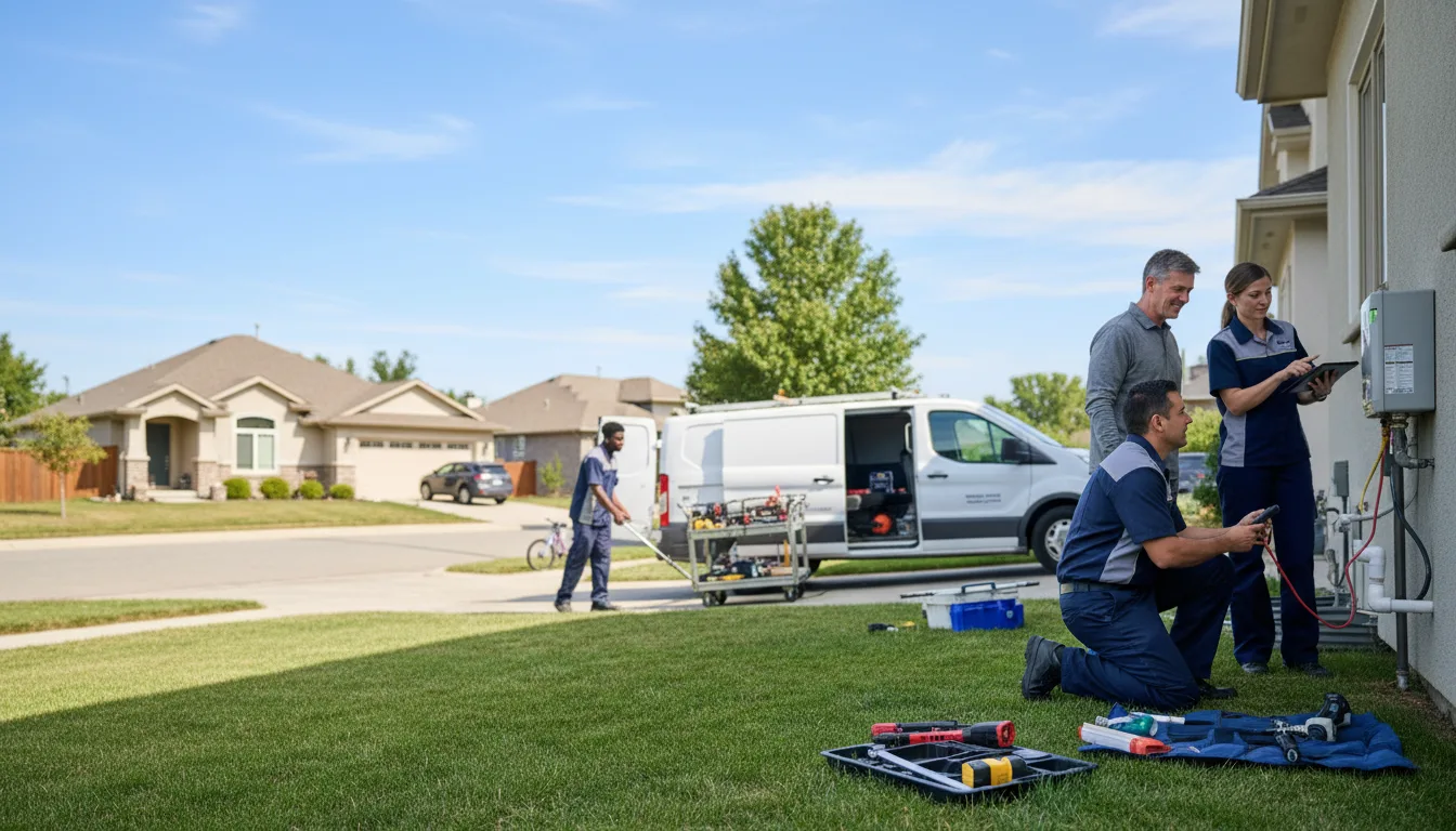 Tankless water heater service in Hico, TX